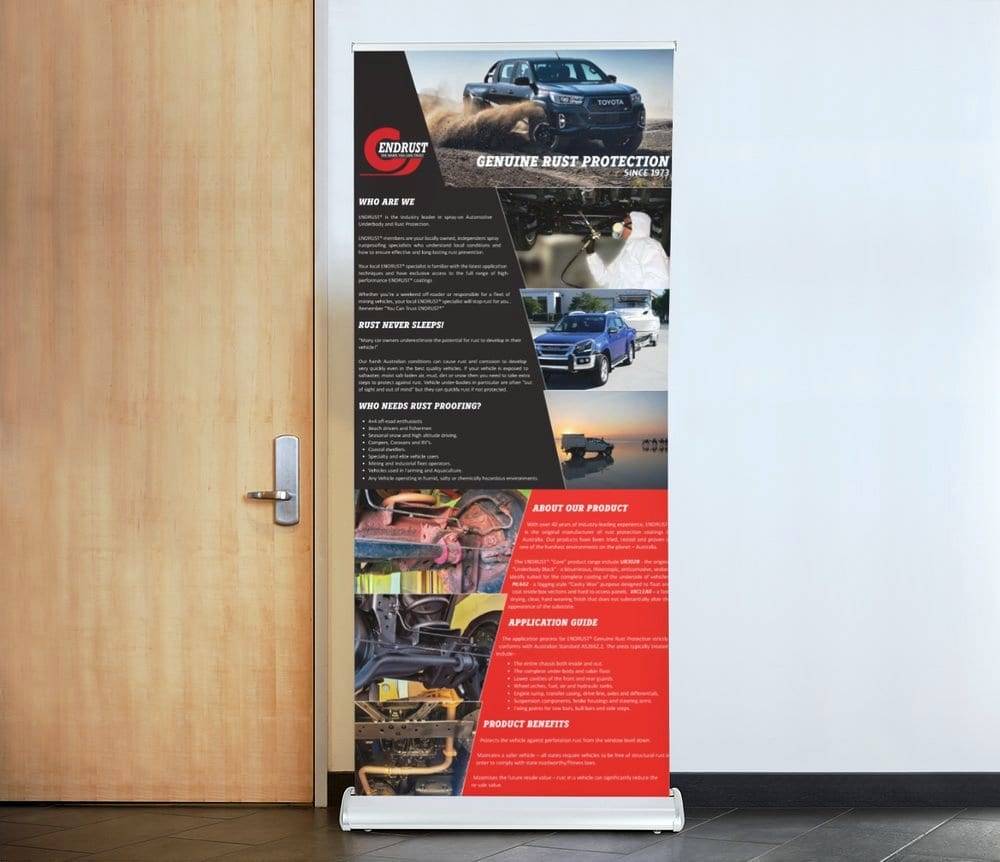 Endrust Pullup Banner