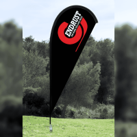 Endrust Teardrop Flag